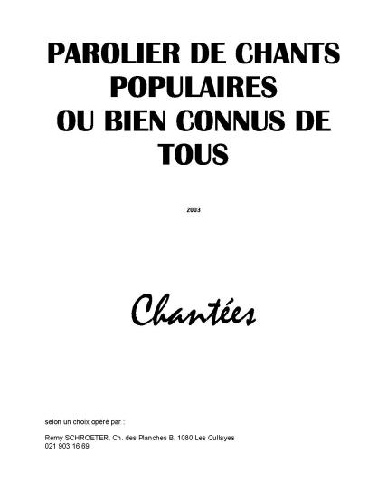 Cliquez pour voir la table des mati�res